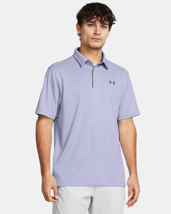 Herren UA Tech™ Poloshirt, Purple, pdpMainDesktop image number 0